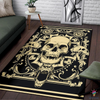Skull Gift Skull Screaming Pattern Rug CH