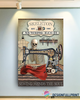 Skeleton Sewing Room Love Quilting Heart Soul And Love Sewing Knit Yarn Canvas Art and Poster CM