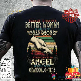 Grandsons Granddaughters Tshirt LH Gift For Daughter