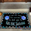 Gift For Dragon Lover Gift For Gamer Dice 20  Dragon Warrior Roll For Initiative Doormat HG