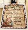 Blanket Deer To my daughter Your way back home