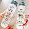 Pride Gift For LGBT Be Kind LGBT Pride Personalized Water Track Bottle NHD