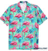 Flamingo Hawaiian Shirt LH Aloha Shirt Hawaiian Outfit For Men Flamingo Gifts
