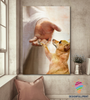 Gift For Christian Love Chihuahua Jesus Canvas Art and Poster CM Gifts For Dog Lovers