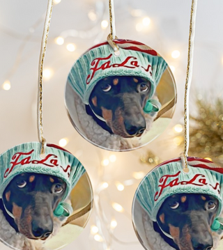 Falalala Circle Ornament LH