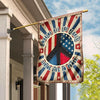 Gift For Hippie New Peace Flag Living In Peace Hippie Symbol Imagine All the People US FLag LN