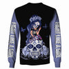 Skull Gift Violet Sugar Skull Girl All Cancer Awareness Hoodie