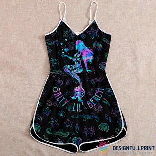 Holo Mermaid Romper Rompers For Women LH Romper Dress Sexy Rompers Summer Rompers