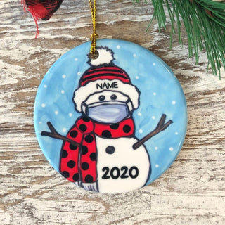 Snowman Ornament LH