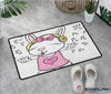 Bunny Doormat LH Funny Welcome Mats Unique Doormat