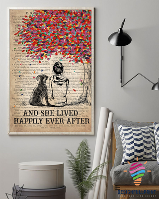 Love Labrador Retriever Canvas Art and Poster CM Gifts For Dog Lovers