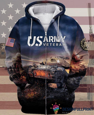 Gift For Veteran Lover Gift For Army Military Gifts Gift For Army Army Veteran Hoodie LH2