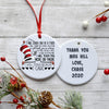 Thank You Mrs Ornament LH
