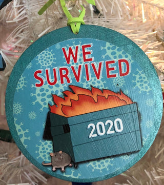 We Survived Ornament LH