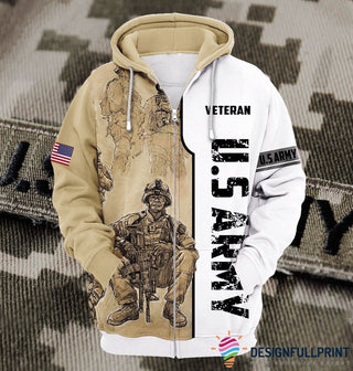 Gift For Veteran Lover Gift For Army Military Gifts Gift For Army Army Veteran Hoodie LH