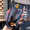 Grey Electric Guitar Guitarist Phone Case CM