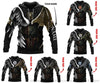 Skull Gift Gift For Army Armed Force Skull Angel And Devil Personalized Unisex Hoodie HG