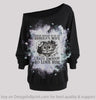 New Colors Being A Wife Of A Bad Guy Tough And Crazy Enough Off Shoulder Long Sleeves Top