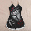 Skull Gift Couple Skull Till Death Do Us Part Rompers For Women HG