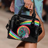 Unicorn Skull Leather Shoulder Bag 002 - designfullprint