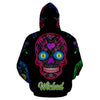 3D Wicked Skull Unisex Hoodie 030 - designfullprint