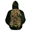 3D Viking Norse Fenrir Unisex Hoodie 004