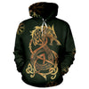 3D Viking Norse Fenrir Unisex Hoodie 004 - designfullprint