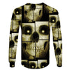 3D Skull Puzzle Unisex Hoodie, Long-sleeve, Tee, Zip up 027 - designfullprint