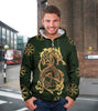 3D Viking Norse Fenrir Unisex Hoodie 004