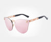 Unisex Skull Sunglasses Silver Frame - designfullprint
