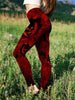 Skull Art 3D Leggings 05 - designfullprint