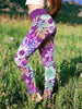 Floral Skull 3D Legging 02 - designfullprint