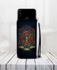 Cell Phone Wallet Case for Universal Models - Fire Rescue Firefighters - designfullprint