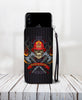 Cell Phone Wallet Case for Universal Models - Fire Dept FireFighter Fire Rescue 002
