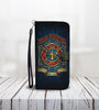 Cell Phone Wallet Case for Universal Models - Fire Rescue Firefighters - designfullprint