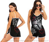 Skull Gift Couple Skull Till Death Do Us Part Rompers For Women HG