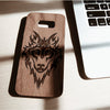 Wood Phone Case for Universal Models - Wolf Head 005 - designfullprint