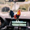 Rooster Car Hanging Ornament Or Key Chain HG