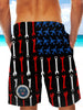 Army Forces Art Ultra-light Drawstring Shorts for Men - AIRCRAFT MECHANIC - designfullprint