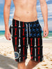 Army Forces Art Ultra-light Drawstring Shorts for Men - AIRCRAFT MECHANIC - designfullprint