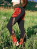 3D Firefighter Fire Rescue Leggings 005 - designfullprint