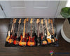 Guitar Doormat Welcome Mat LH Welcome Mats Gifts For Guitar Players Guitar Gifts For Him