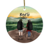 Born To Hike Ornament LH