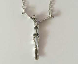Gothic Skull Soul Skeleton Necklace