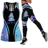 Gift For Hippie Sloth Yoga Let It Be Hologram Tank Top And Leggings Set