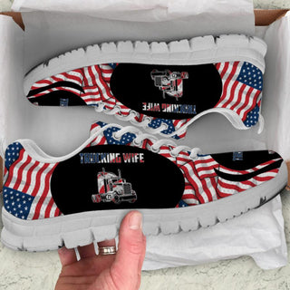 Trucking Wife 4th July Sneaker