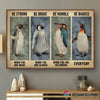 Penguin Poster LH Badass Poster Decor Wall Art