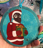 Santa Ornament LH