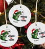Fishing Gifts Fishing Hooked On Ornament LH