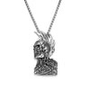 Spiky Skull Stainless Steel Biker Necklaces